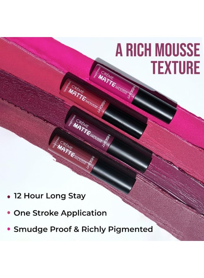 INSIGHT Crème Matte Mousse | Velvety Texture | Soft Matte Finish | Infused with Squalane | Lightweight & Long-Lasting Formula | Bunny - 6.5 g - Image 3